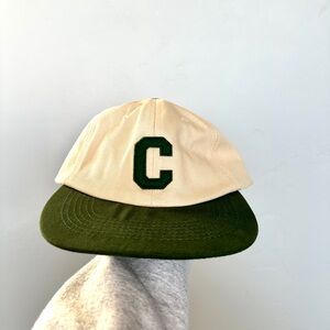 Vintage Multicolored Flat Brim Hat